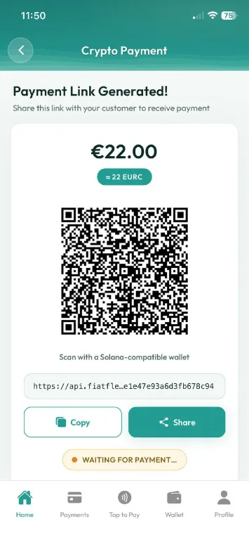 Flexible Crypto Payments
